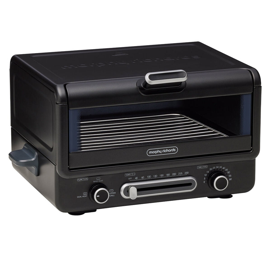 Morphy Richards MultiOven Titanium 12L Benchtop Oven - 2000W, Non-Stick Dual-Texture Pan - MRMPO12T