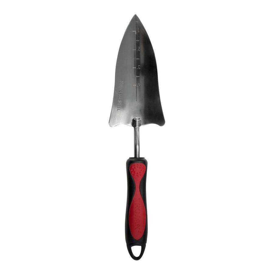 Trojan Bulb Trowel - Stainless Steel - 150mm Blade - Comfort Grip - SuperSaverAU - view 1
