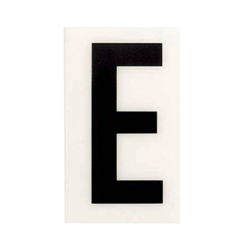 Sandleford 60mm White Self Adhesive House Letter E - Durable Polycarbonate - SuperSaverAU - view 1