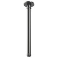 Rogerseller Tonic ceiling shower arm 450mm - brass construction, Brushed Nickel finish - 3506003407