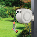 Pope Auto Wind Hose Reel 20m - Flexible PVC Garden Hose Reel