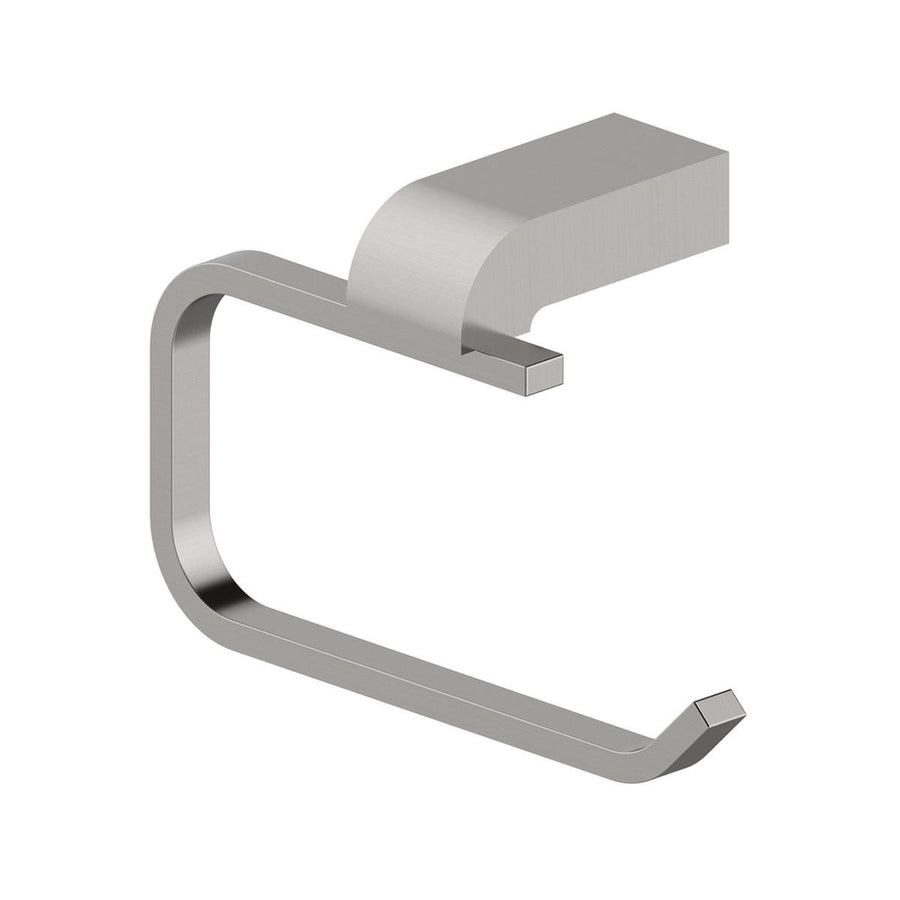 Gareth Aston Brushed Nickel Toilet Roll Holder - Wall Mount - 146mm x 99mm - SuperSaverAU - view 1
