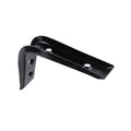 Carinya 100 x 75mm Black Powder Coated Steel Angle Bracket, 50kg, Wall Mount