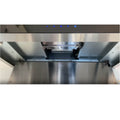 Glem Gas 90cm canopy rangehood - stainless steel, 3-speed touch control, perimeter extraction - CK90TBLED