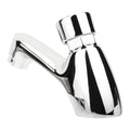 Shaw Mason Chrome Timed Push Button Basin Pillar Tap - 7 Sec Flow - 165mm x 155mm - SuperSaverAU - view 4