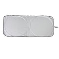 All Set Foldable Car Sunshade - 1500mm x 700mm - UV Protection - Silver - SuperSaverAU - view 1