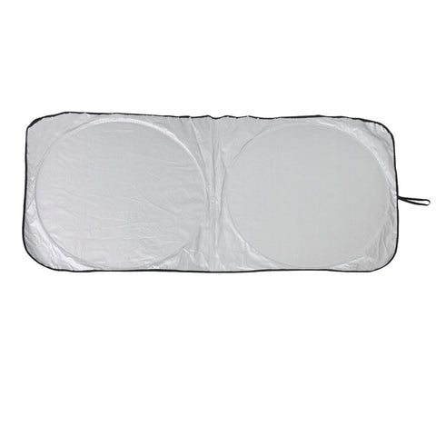 All Set Foldable Car Sunshade - 1500mm x 700mm - UV Protection - Silver - SuperSaverAU - view 1