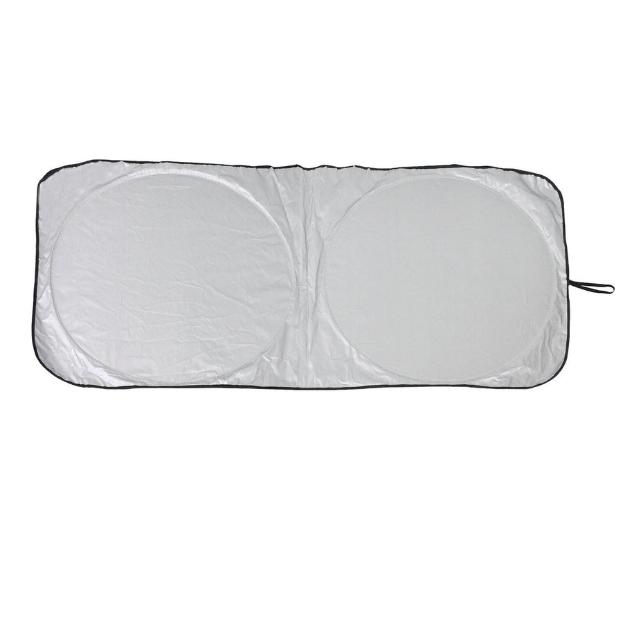All Set Foldable Car Sunshade - 1500mm x 700mm - UV Protection - Silver - SuperSaverAU - view 1