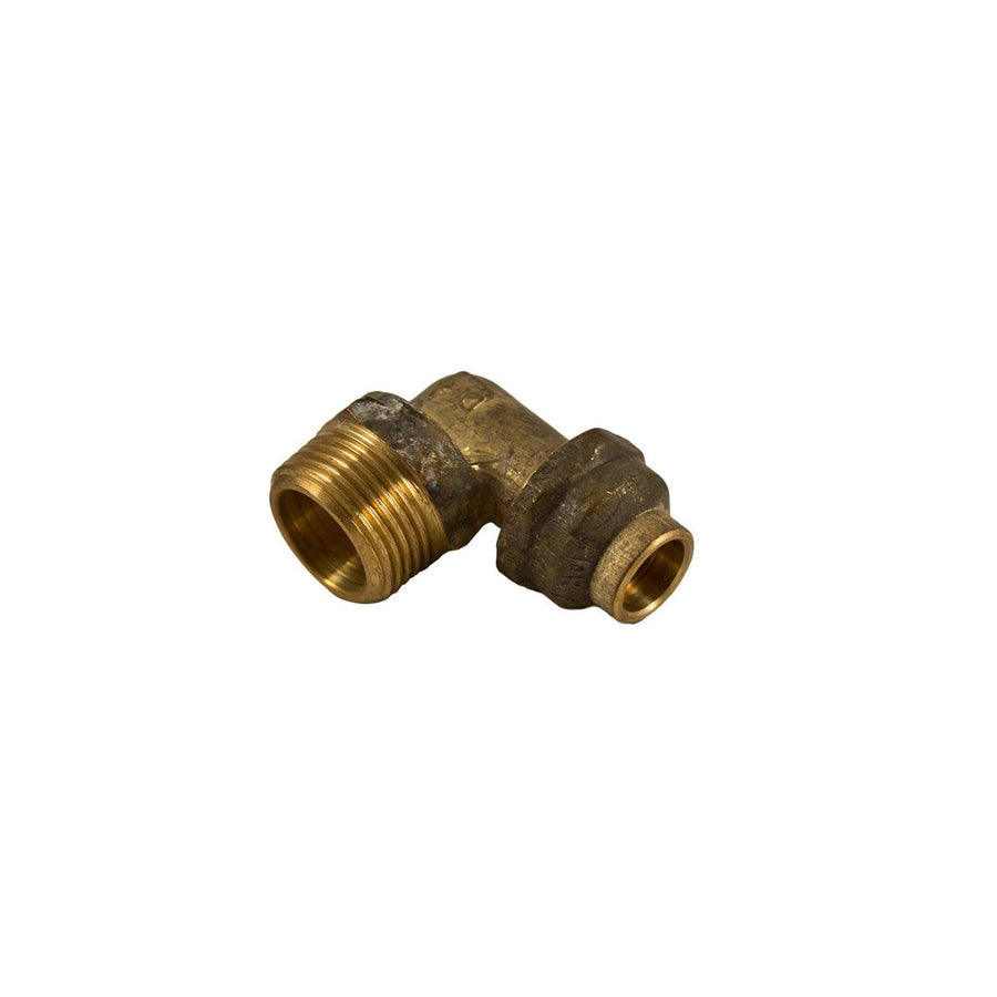 Brasshards 20mi x 15fl Brass Male Flared Compression Elbow - Lead Free - Durable - SuperSaverAU - view 1