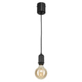 Brilliant Lighting Maggie Matt Black Plug-In DIY Suspension Pendant E27 21395/06