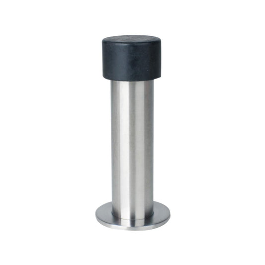Adoored 110mm Stainless Steel Round Tube Door Stop - Easy Install - Stylish Design - Indoor Use