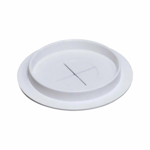 Kinetic Puddle Flange Cap - 100mm - PVC - Light Grey - Durable - SuperSaverAU - view 1