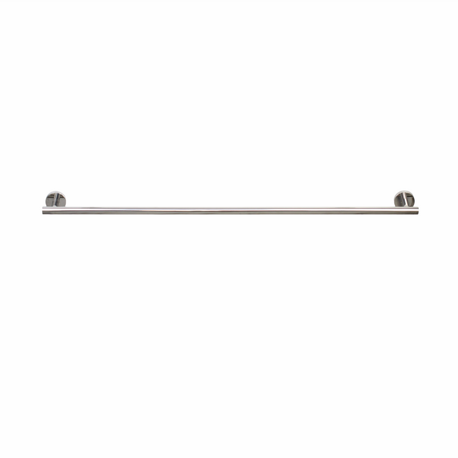 Barelli Toscana Single Towel Bar 60cm - Polished Chrome - Durable Design - SuperSaverAU - view 1