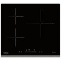 Linarie 60cm three zone induction cooktop - boost function - six cooking modes - black ceramic - LS60I3Z