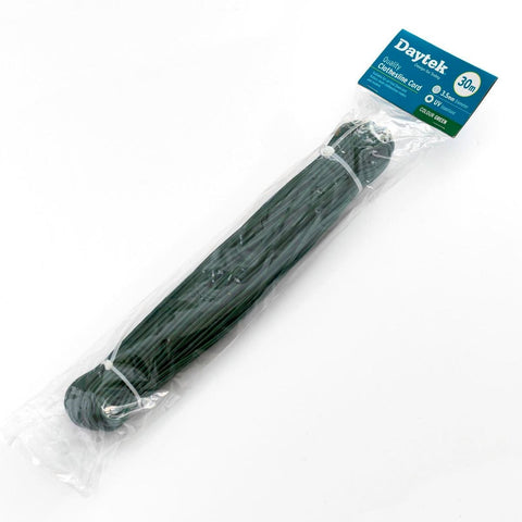 Daytek 30m Green Clothesline Replacement Cord 3.5mm Nylon UV Stabilised - SuperSaverAU - view 1