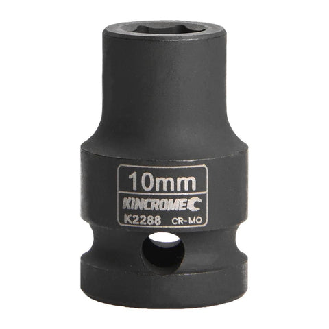 Kincrome 10mm Impact Socket - Cr-Mo Steel - Rust Resistant - Durable - SuperSaverAU - view 1