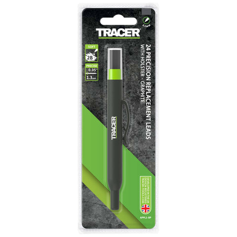 Tracer Pro 1.3mm 2B Graphite Replacement Leads 24 Pack