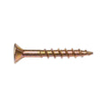 Zenith 8g Chipboard Screws - Countersunk Rib Head - 30mm - Gold - 100 Pack - SuperSaverAU - view 1