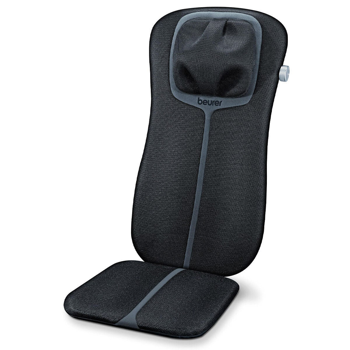 Beurer shiatsu seat cover - shiatsu, spot and rolling massage, light and heat function, black - MG254