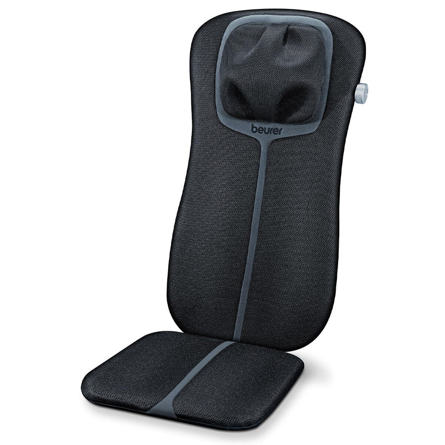 Beurer shiatsu seat cover - shiatsu, spot and rolling massage, light and heat function, black - MG254