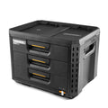 Toughbuilt Stacktech XL 3 Drawer Tool Box - 410mm x 390mm x 530mm - Durable Storage Solution - SuperSaverAU - view 1