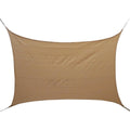 Marquee Shade Sail 3 x 5m Beige HDPE Weather Resistant UV Block 93% - SuperSaverAU - view 1