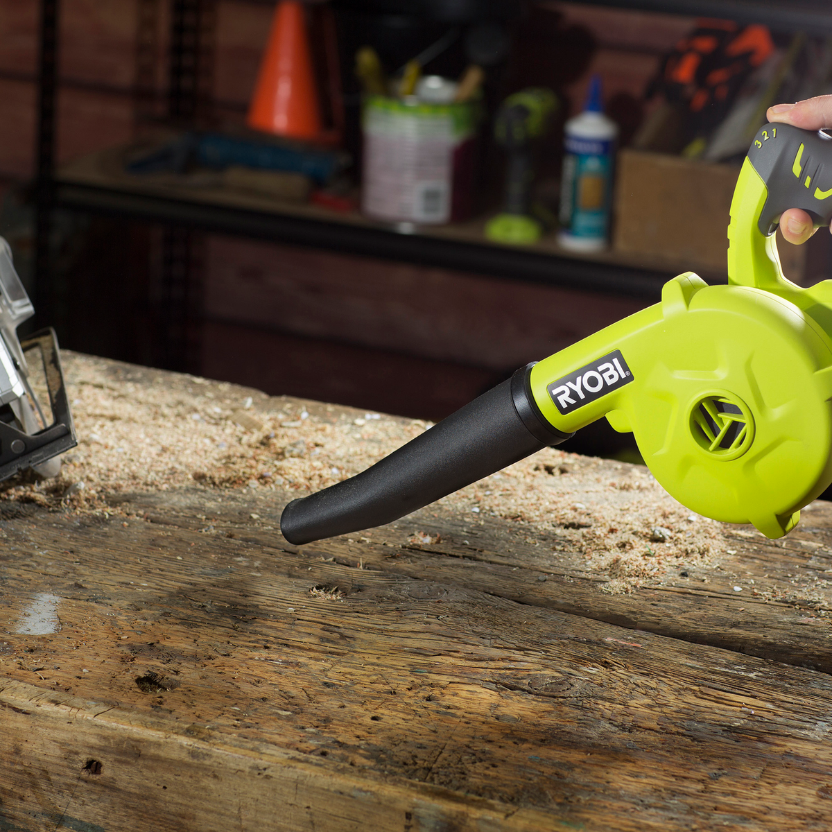 Ryobi Workshop Blower - 18V - 2.0Ah Battery - Variable Speed - SuperSaverAU - view 2