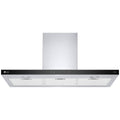 LG 90cm Series 7 canopy range hood - stainless steel, ThinQ app control, 830m³/h, 4 speeds - BWH907T3S