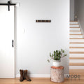Mode 4 Brass Cow Hooks on Oak Board Hook Rack - 450mm - Decorative Storage - SuperSaverAU - view 5