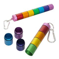 7 Day Pill Organiser Tube, Aluminium Alloy - Black - view 4