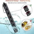 7 Day Pill Organiser Tube, Aluminium Alloy - Black - view 5