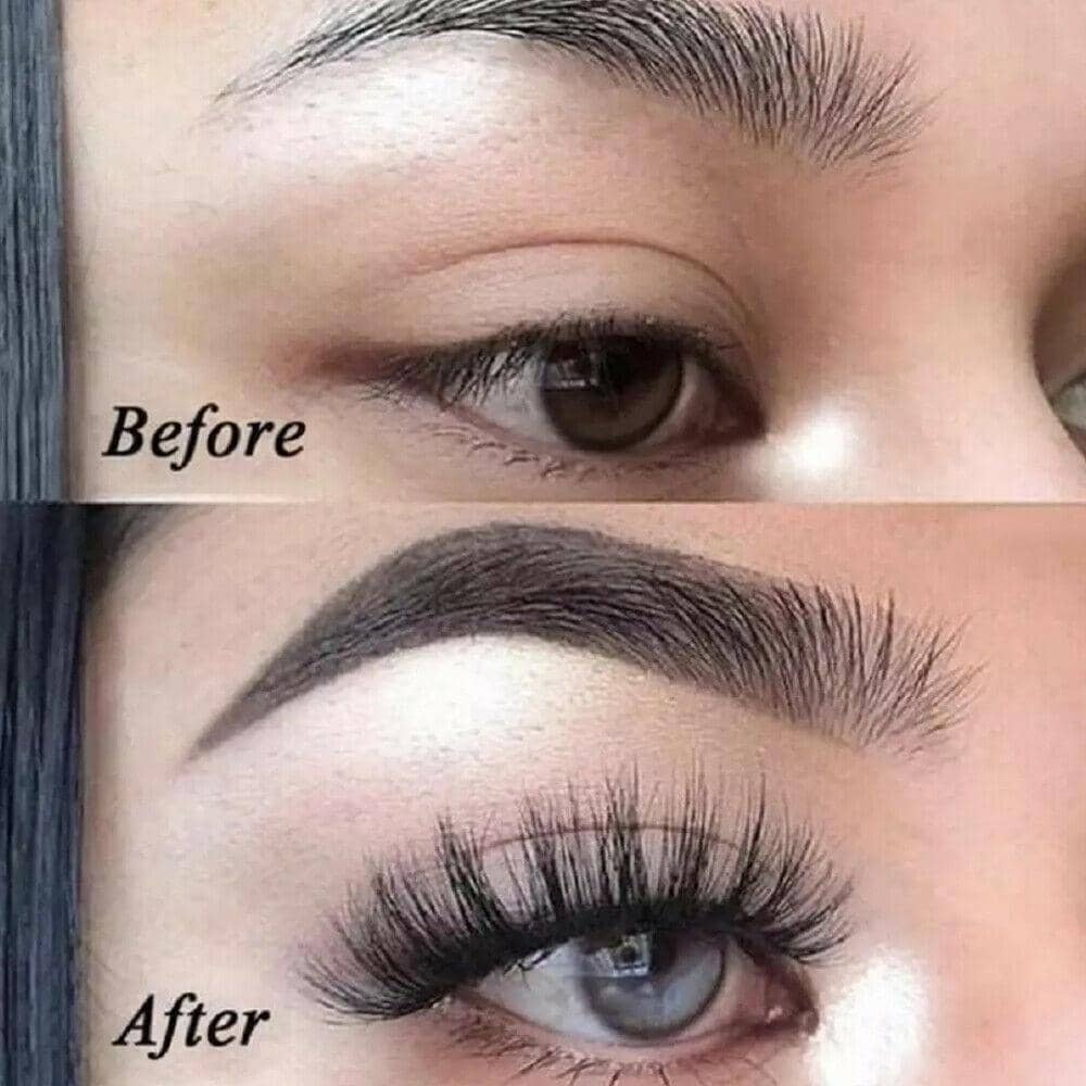 7 Pairs 3D Mixed Layered False Eyelashes - Style KS071 - view 4