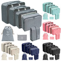 7-Piece Travel Packing Cubes Set - Aqua Blue - view 3