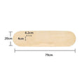 7-Ply Maple Skateboard Deck 80 x 20 cm, Blank Board for Customising - view 4