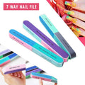 7 Way Nail File and Buffer for Natural Nails - Pack of 5 - view 2