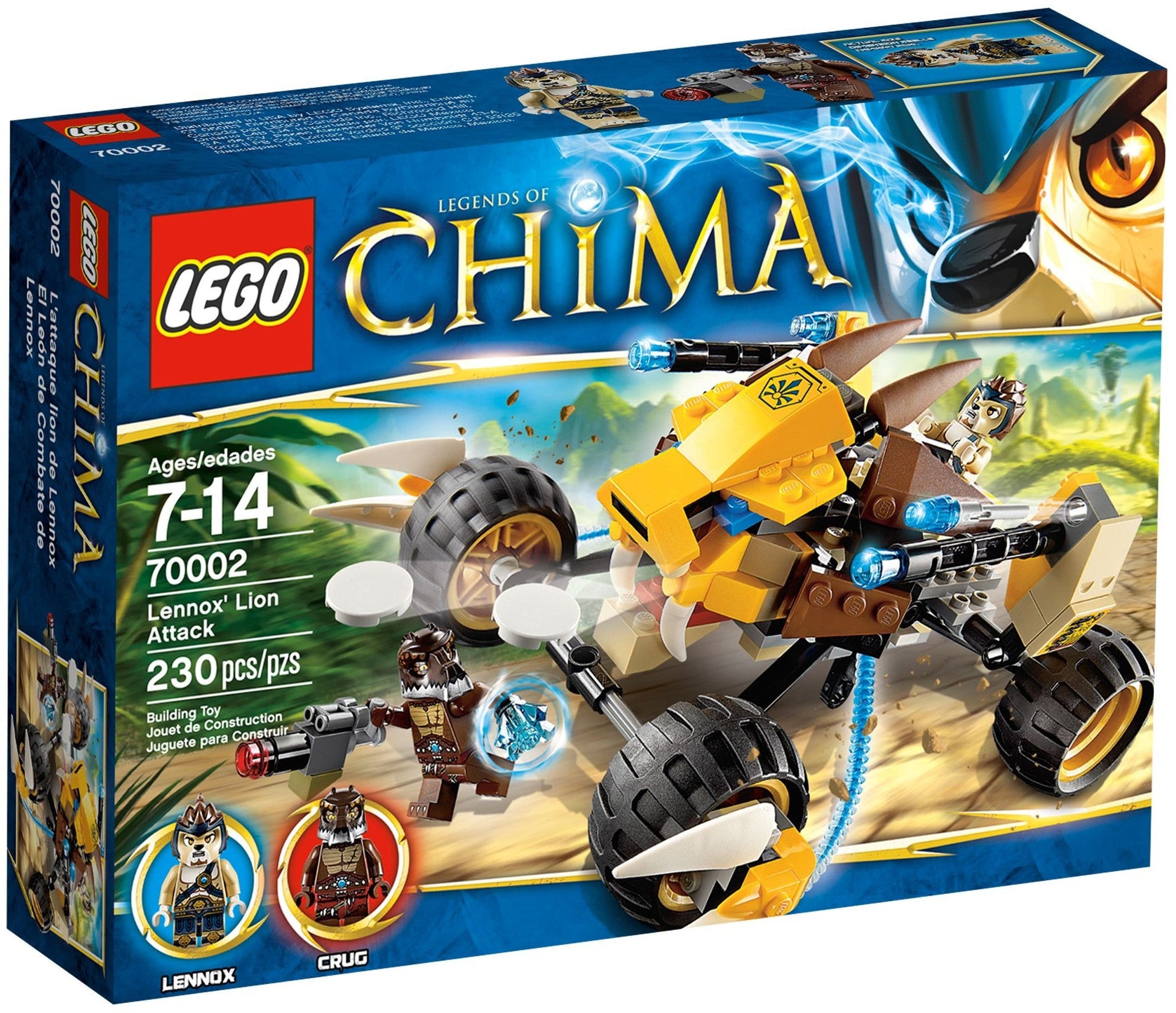 LEGO Chima Lennox' Lion Attack 70003- Auzzi Store