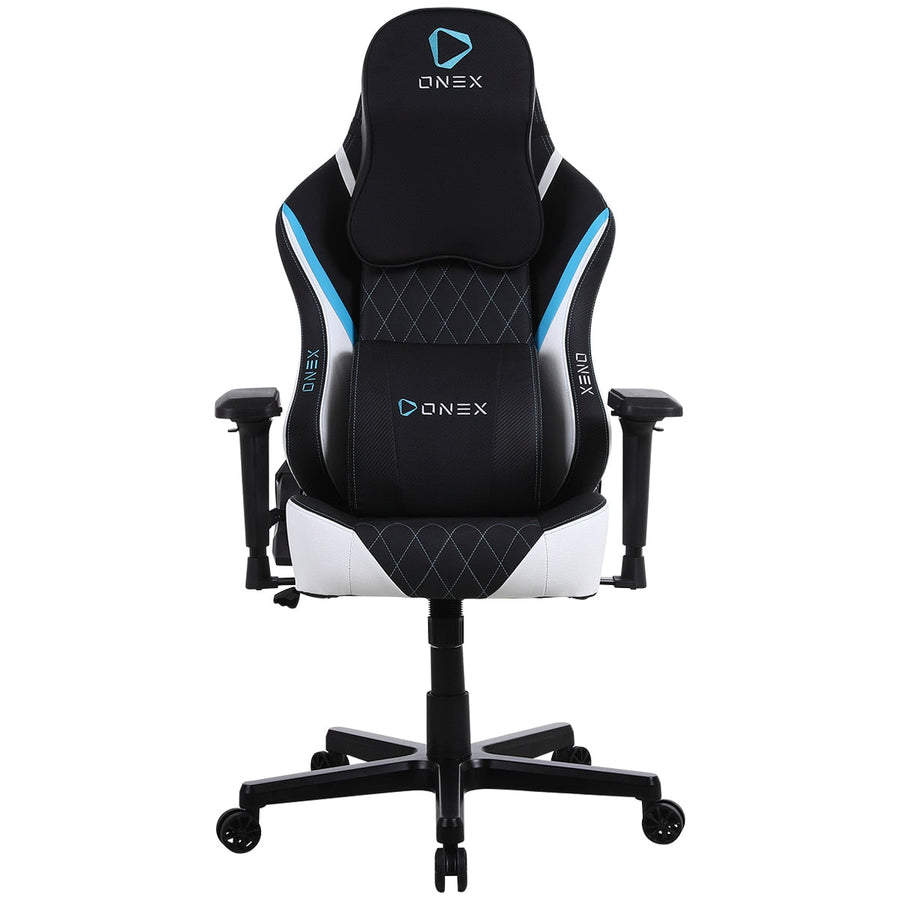 ONEX FX8-B Formula Injected Premium Gaming Chair Black/Blue/White - SuperSaverAU - view 1