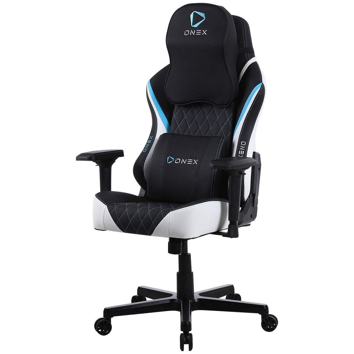 ONEX FX8-B Formula Injected Premium Gaming Chair Black/Blue/White - SuperSaverAU - view 2