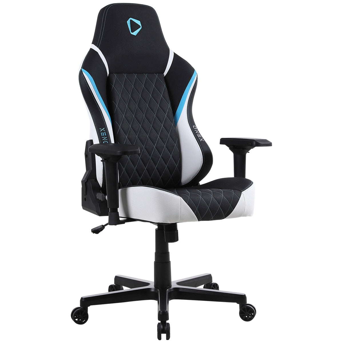 ONEX FX8-B Formula Injected Premium Gaming Chair Black/Blue/White - SuperSaverAU - view 3