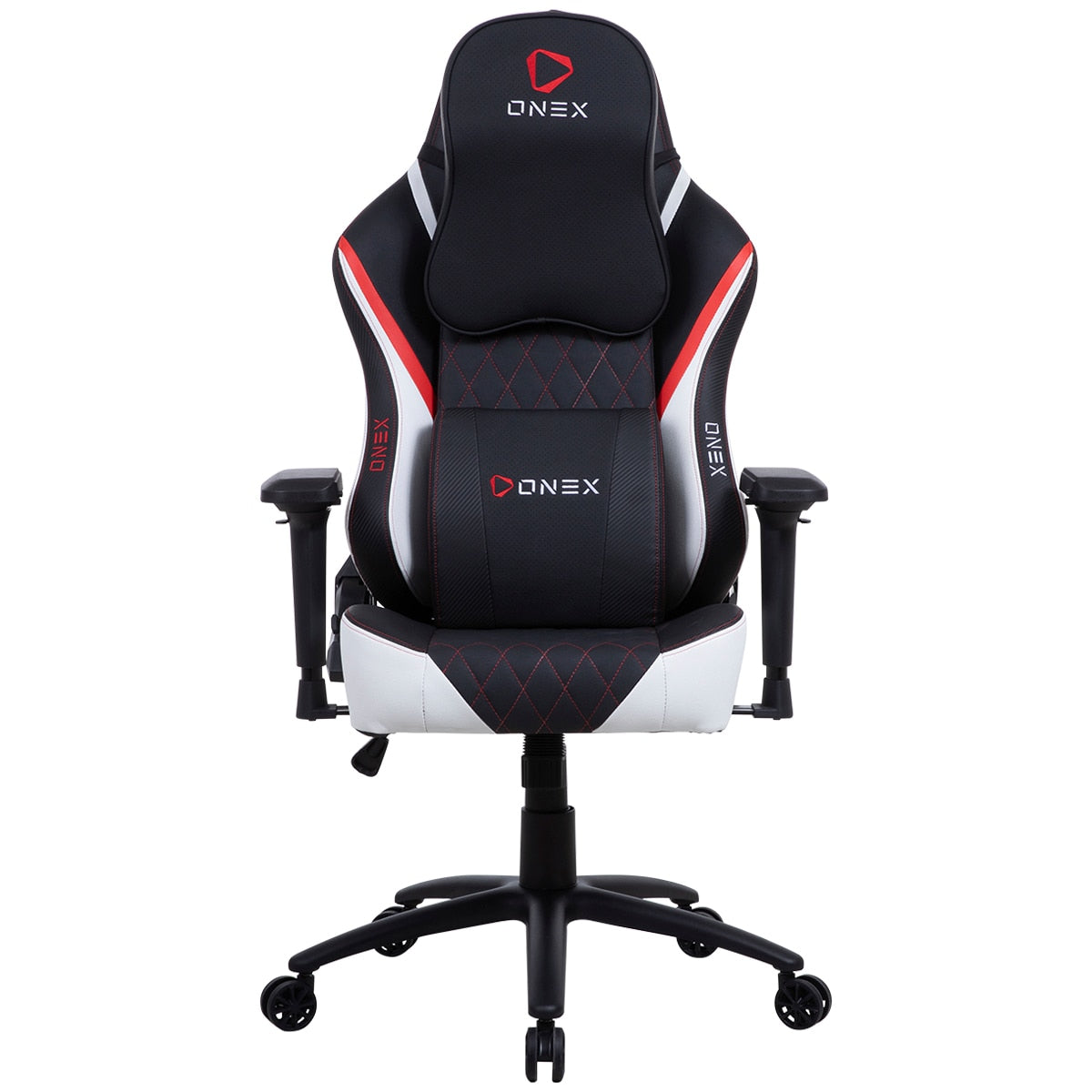 ONEX FX8-B Formula Injected Premium Gaming Chair Black/Red/White - SuperSaverAU - view 6