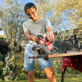 Ozito PXC 18V Brushless Circular Saw - 165mm - 59mm Cutting Depth - LED Worklight - SuperSaverAU - view 3