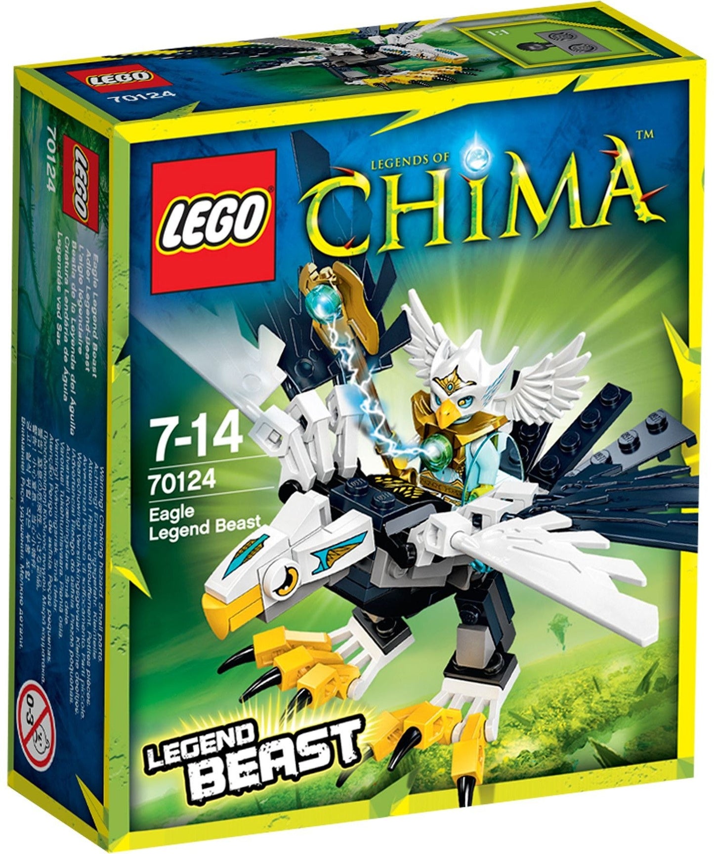 LEGO 70124 Eagle Legend Beast - Eris & CHI Glaxxor