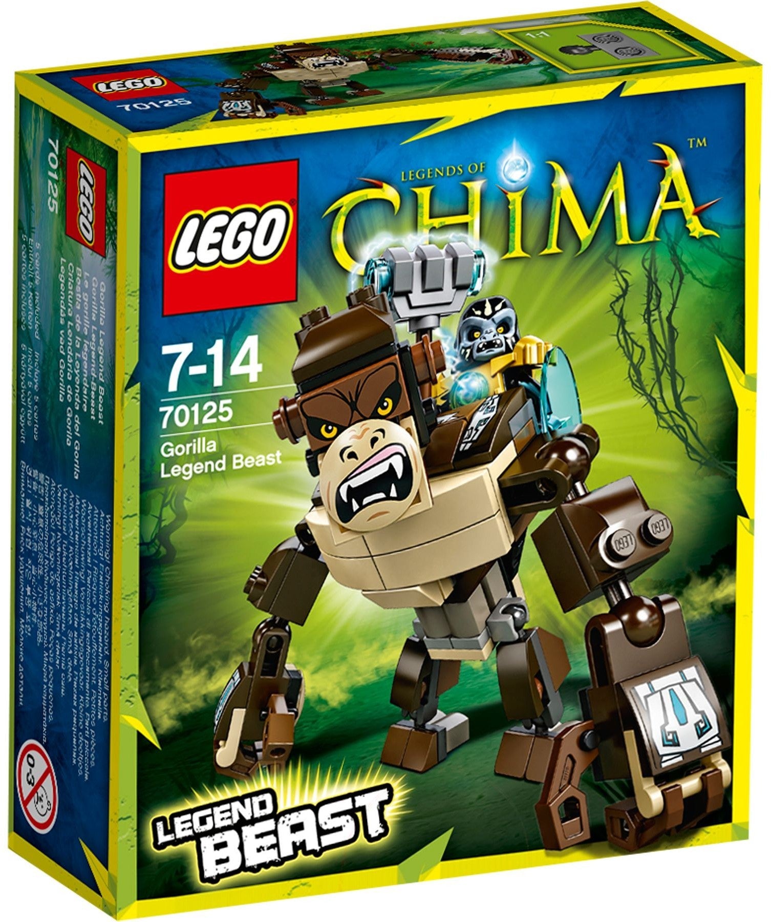 LEGO 70125 Gorilla Legend Beast - Gorzan & CHI Hammer - SuperSaverAU - view 1