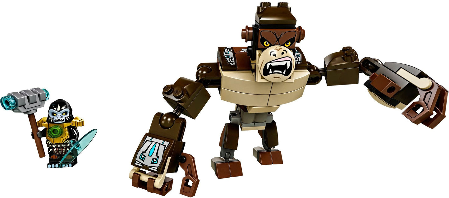 LEGO 70125 Gorilla Legend Beast - Gorzan & CHI Hammer