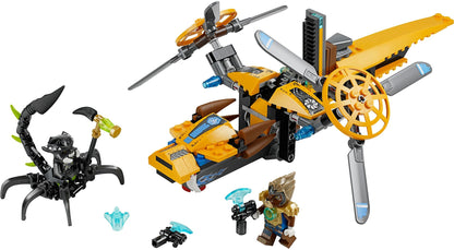 LEGO 70129 Lavertus' Twin Blade Helicopter - CHI Power - Legends of Chima