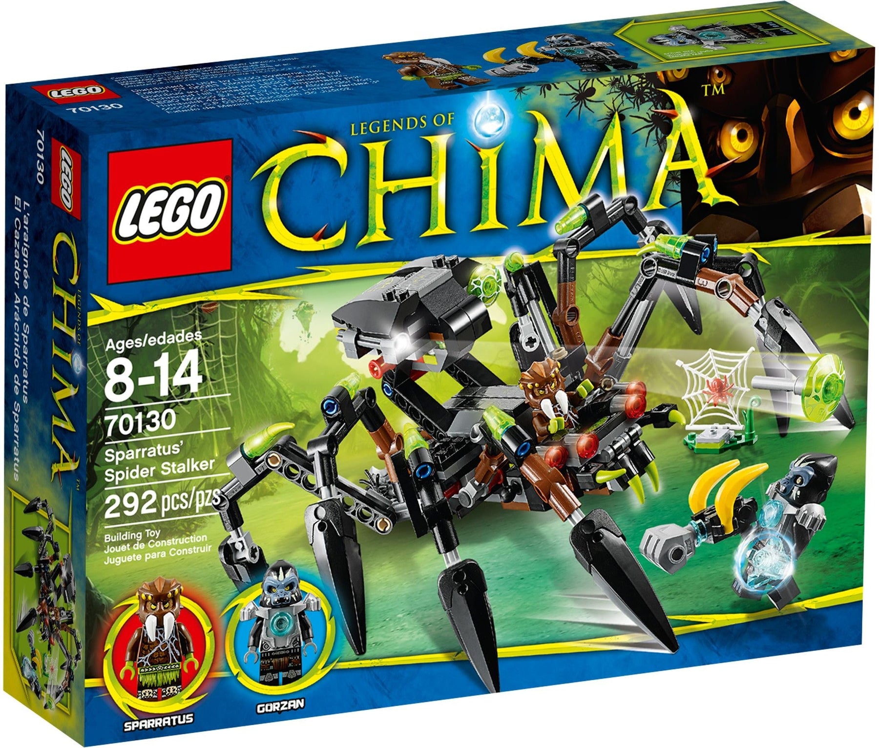 LEGO 70130 Sparratus' Spider Stalker - Gorzan vs. Spider Tribe - SuperSaverAU - view 1