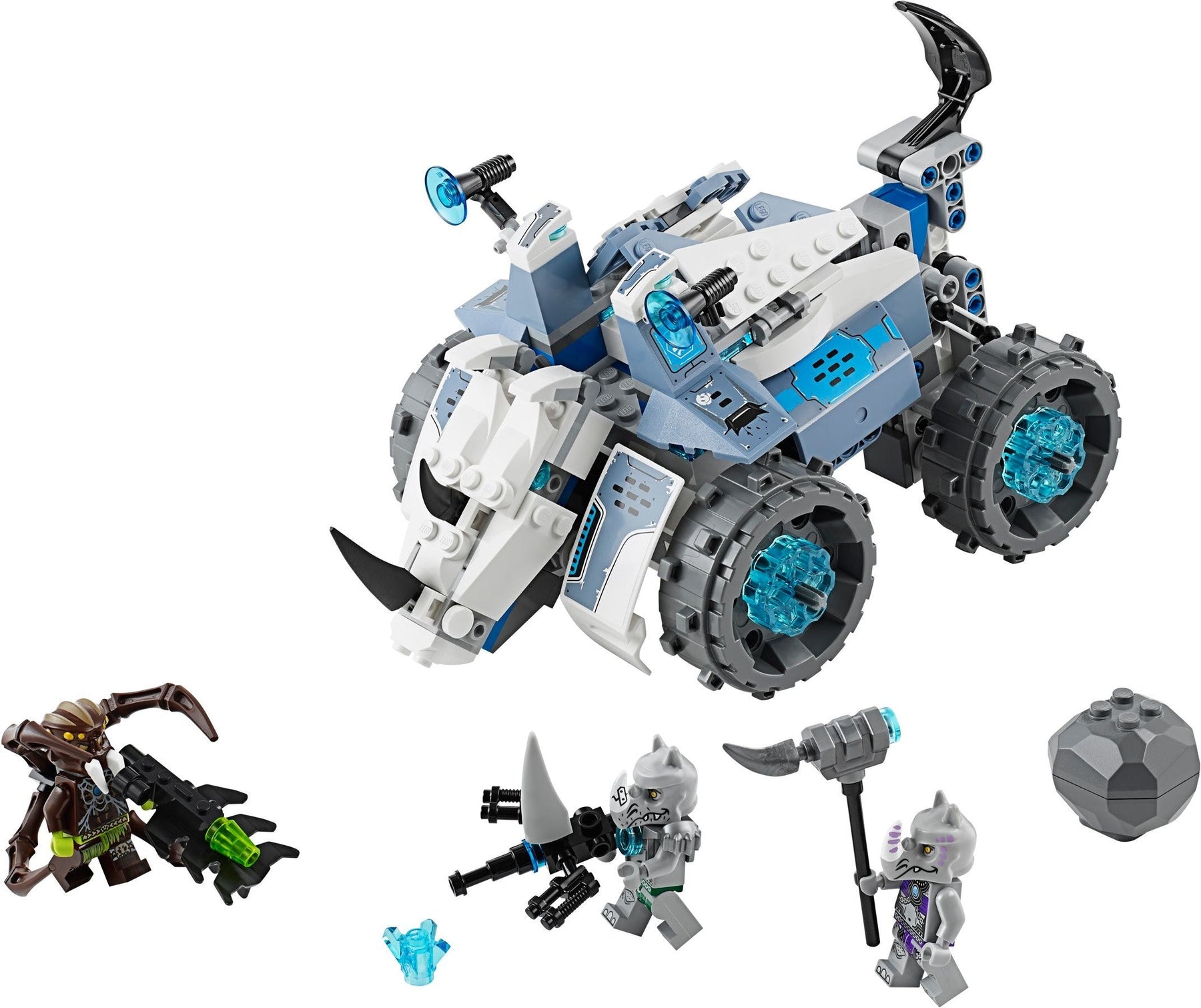 LEGO 70131 Rogon's Rock Flinger - CHI Rhino Pursuit - SuperSaverAU - view 2