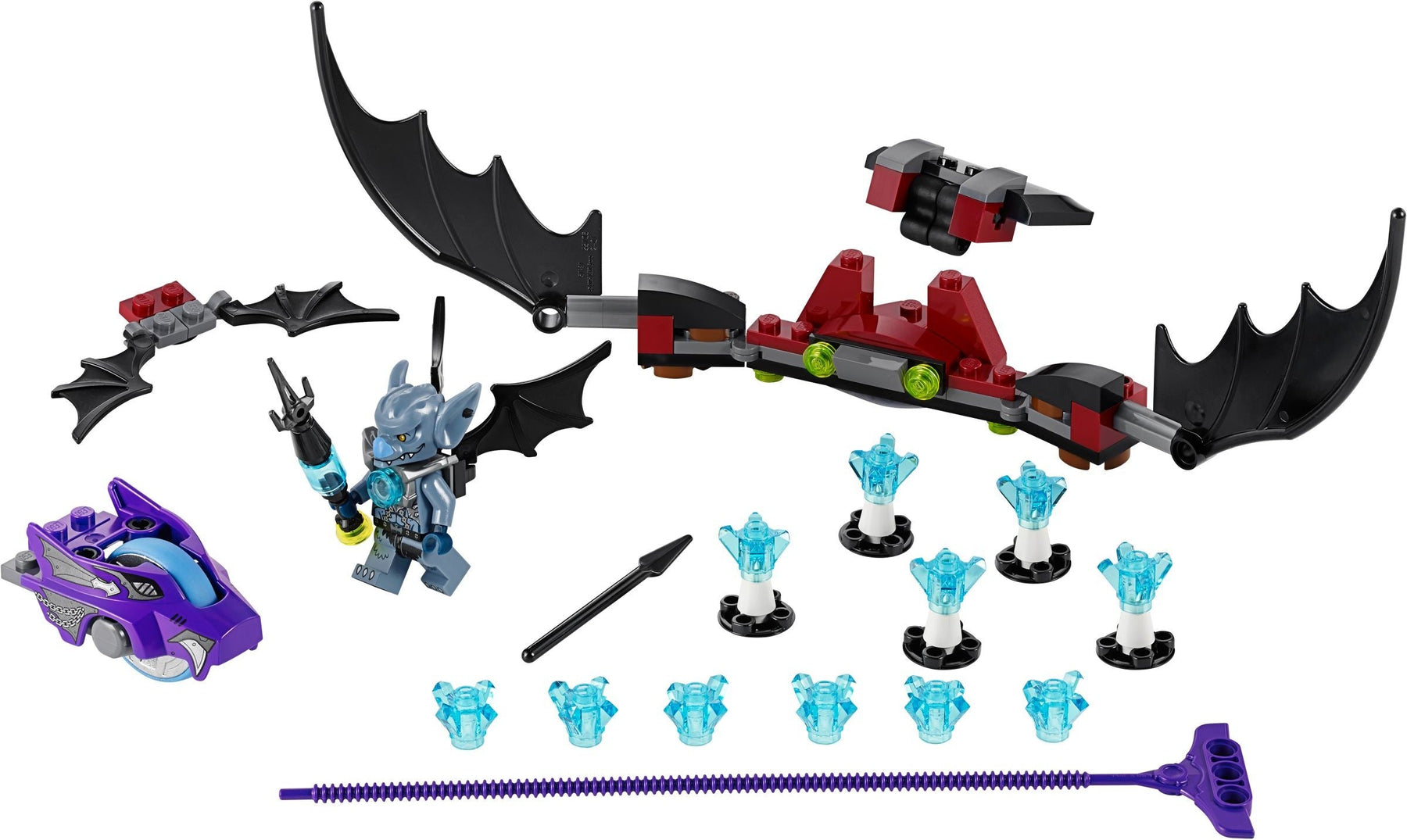 LEGO 70137 Bat Strike Speedorz Blista vs. CHI Bats - SuperSaverAU - view 2
