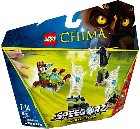 LEGO 70138 Sparratus Spider Speedor CHI Web Dash - SuperSaverAU - view 1