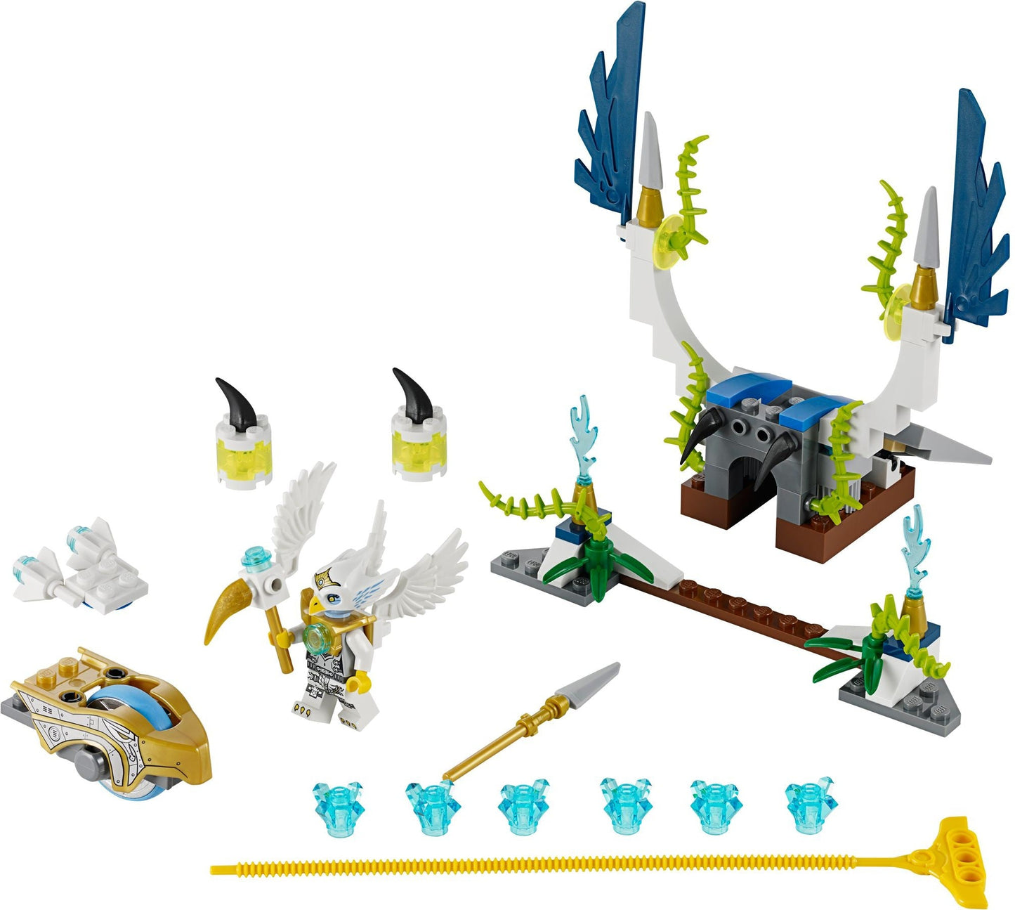 LEGO 70139 Sky Launch Speedorz: Eagle vs. Fangs CHI Challenge